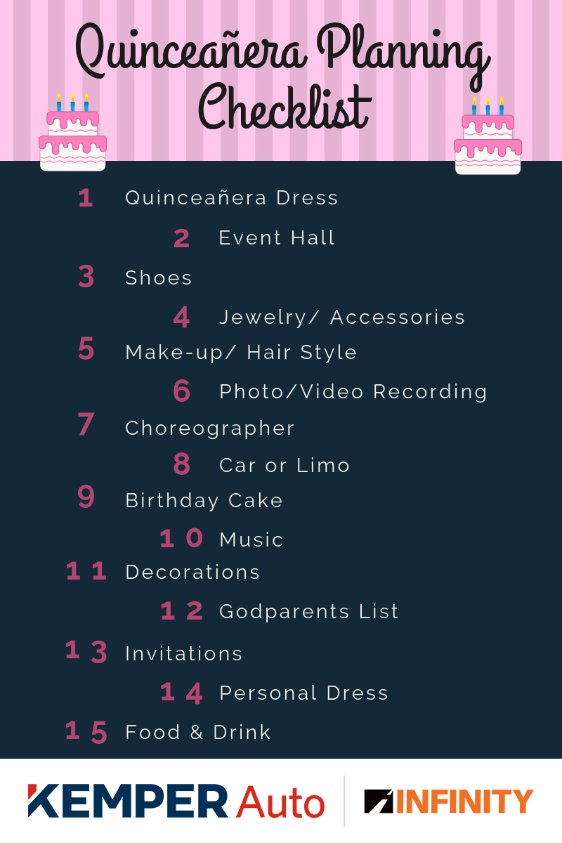 Planning A Quinceañera Infinity Insurance